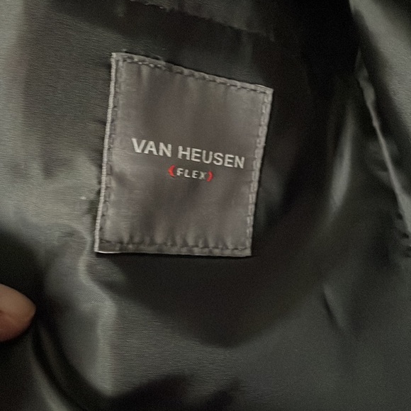 Boys size 18 reg/flex Suit Jacket/Blazer Van Heusen - Picture 4 of 4